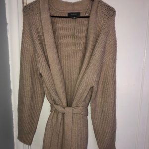 Tan cardigan NEW with tags!!